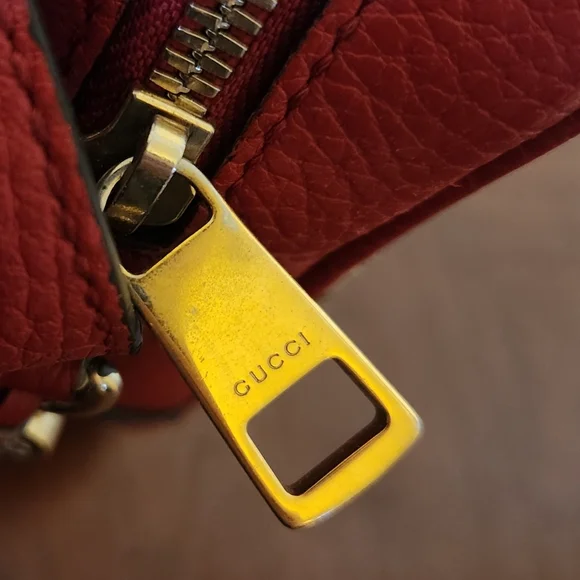 Gucci Canvas Bree Leather Crossbody Bag - Picture 10 of 14